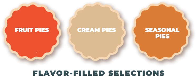 Tippin's Pies flavor-filled pie selection