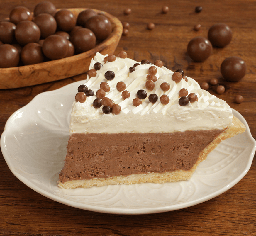 Tippin's Chocolate Malt Pie